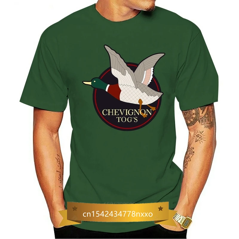 

Men's t-shirt togs unlimited chevignon duck logo s cotton casual o neck funny t shirt novelty Camiseta novidade