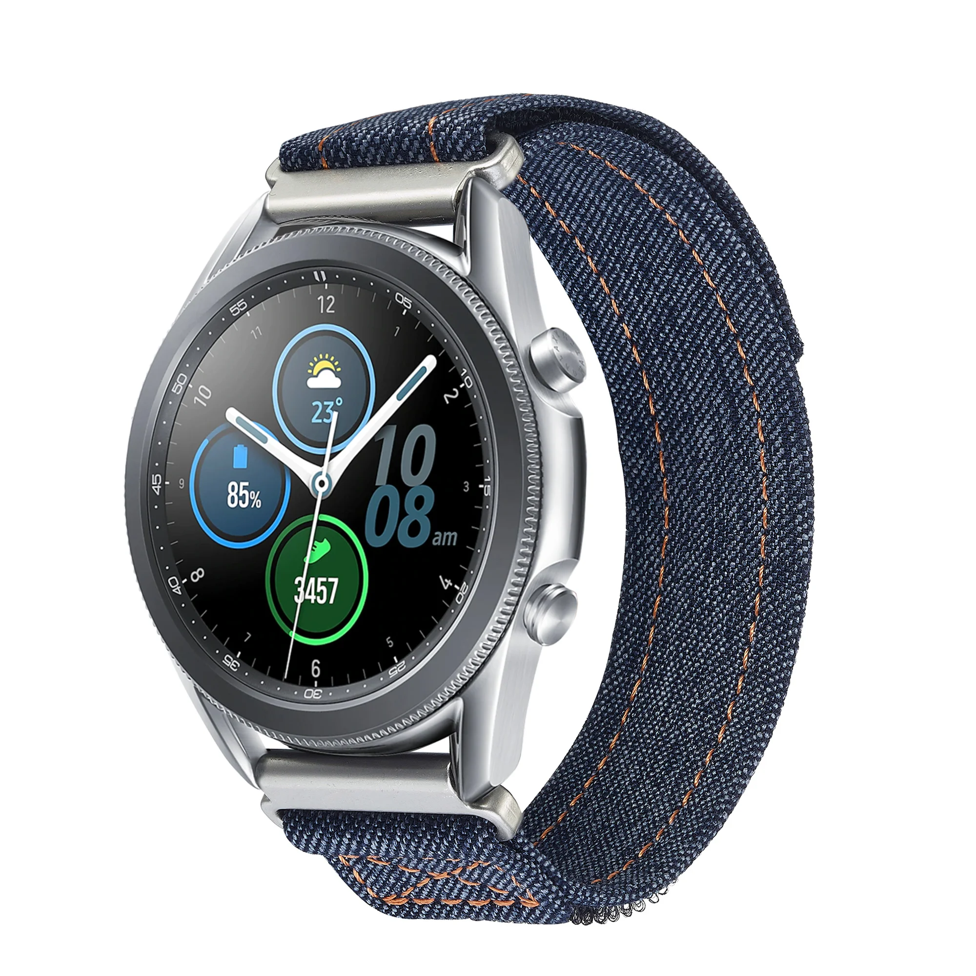 Ремешок нейлоновый универсальный для Samsung Galaxy Watch 6 цвет в ассортименте