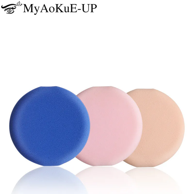 20/30pcs Powder Cosmetic Puff Round Remover Makeup sponges Beauty Blender cushion puff Wet and dry Female face Foundation sponge