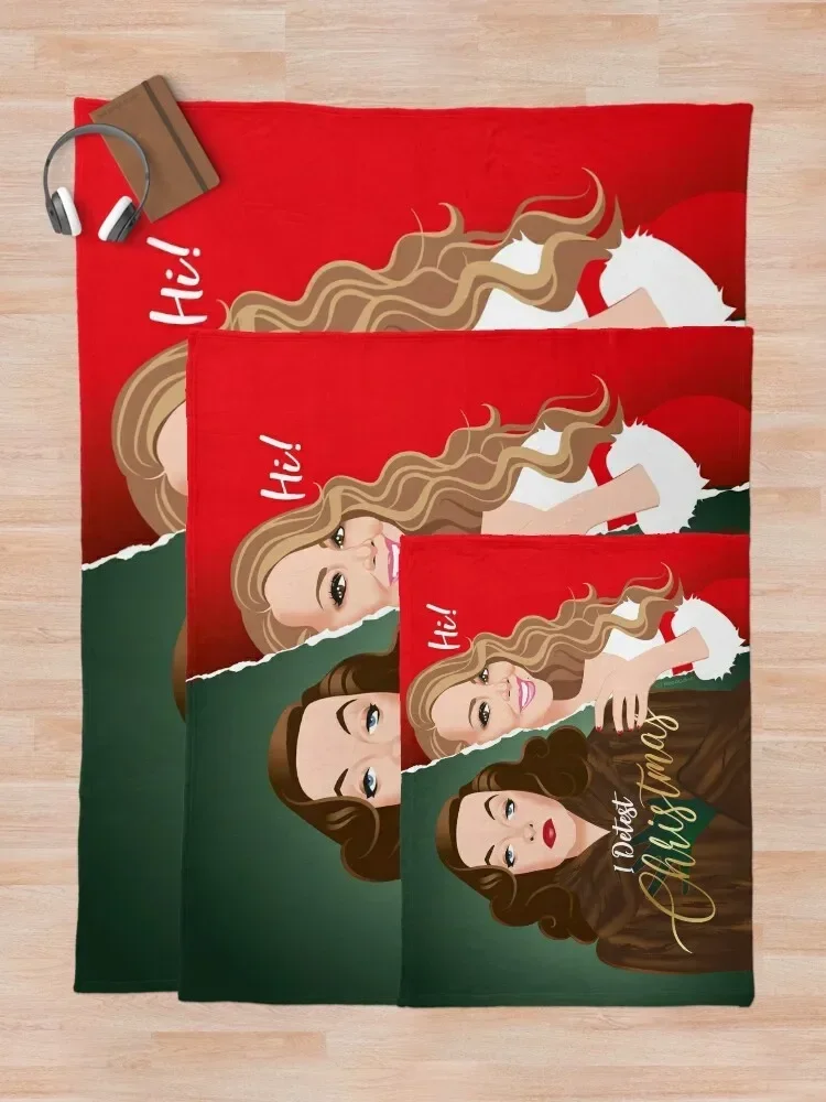 Рождественское одеяло мягкие ворсистые одеяла