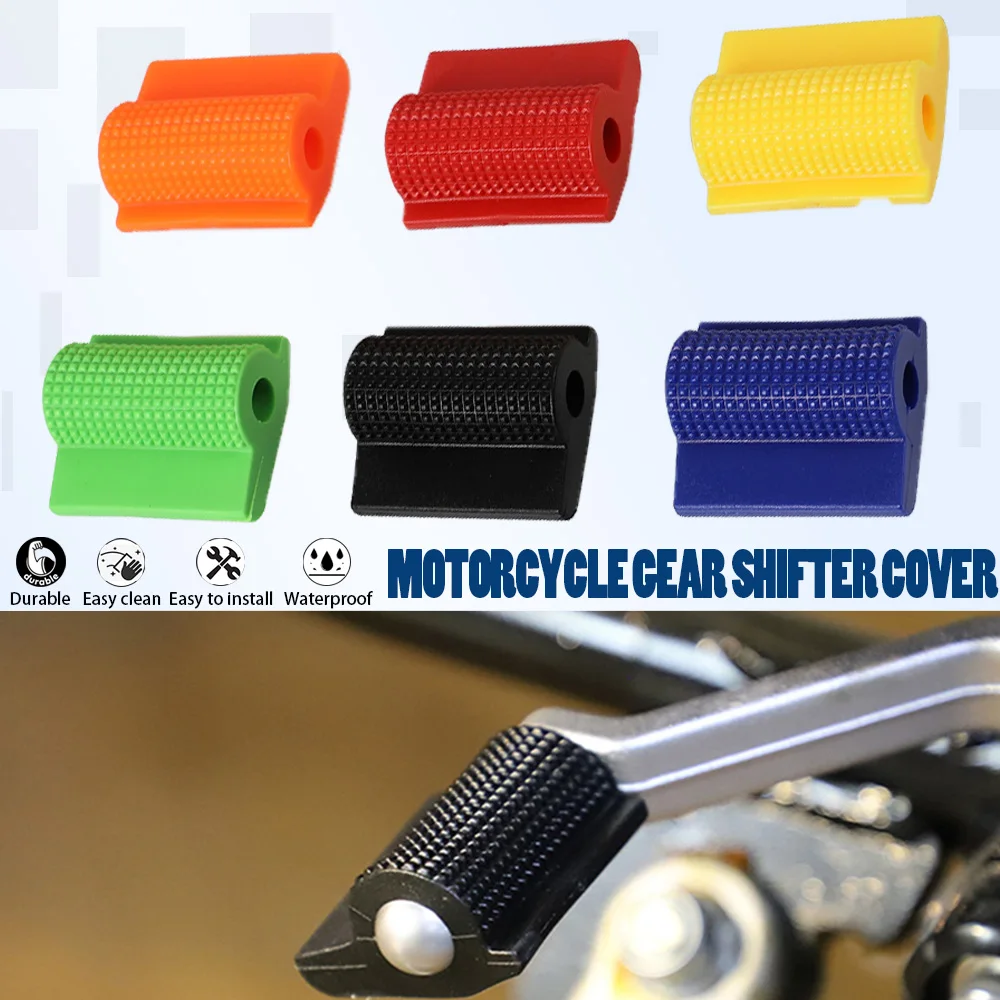 

Universal Motorcycle Gear Shift Pad Protective Shoe Pedal Cover For Honda CBR600F CBR 600 RR 650R F2,F3,F4,F4i SPORT/F CBR650F