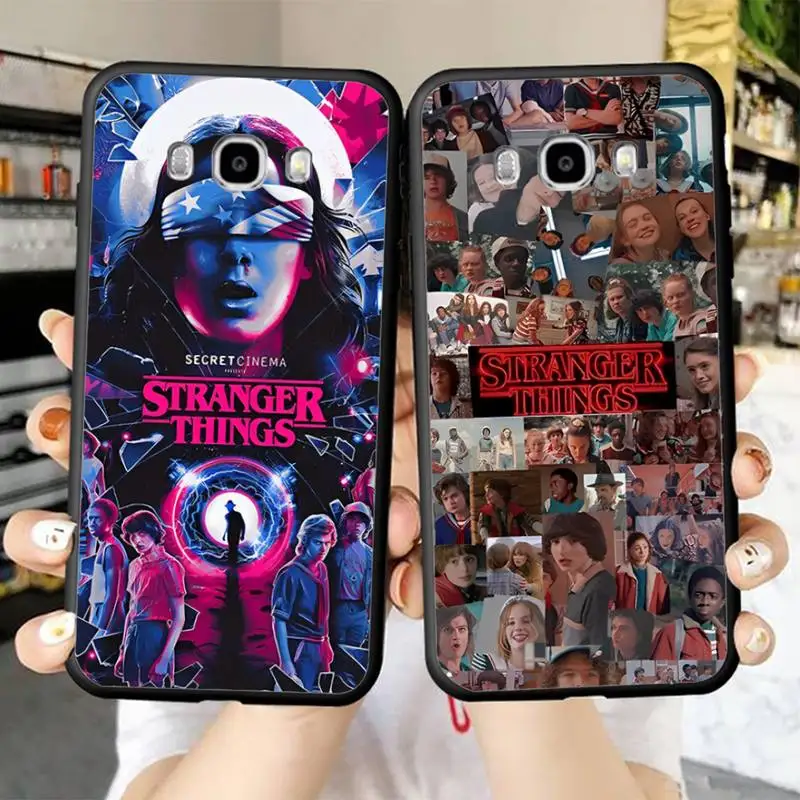 

Stranger Things Phone Case for Samsung J 2 3 4 5 6 7 8 prime plus 2018 2017 2016 core