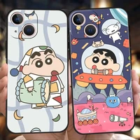 anime crayon shin chan cool luxury phone case cover for iphone 13 12 11 pro max 8 7 plus x xr xs max se 2020 mini soft tpu shell