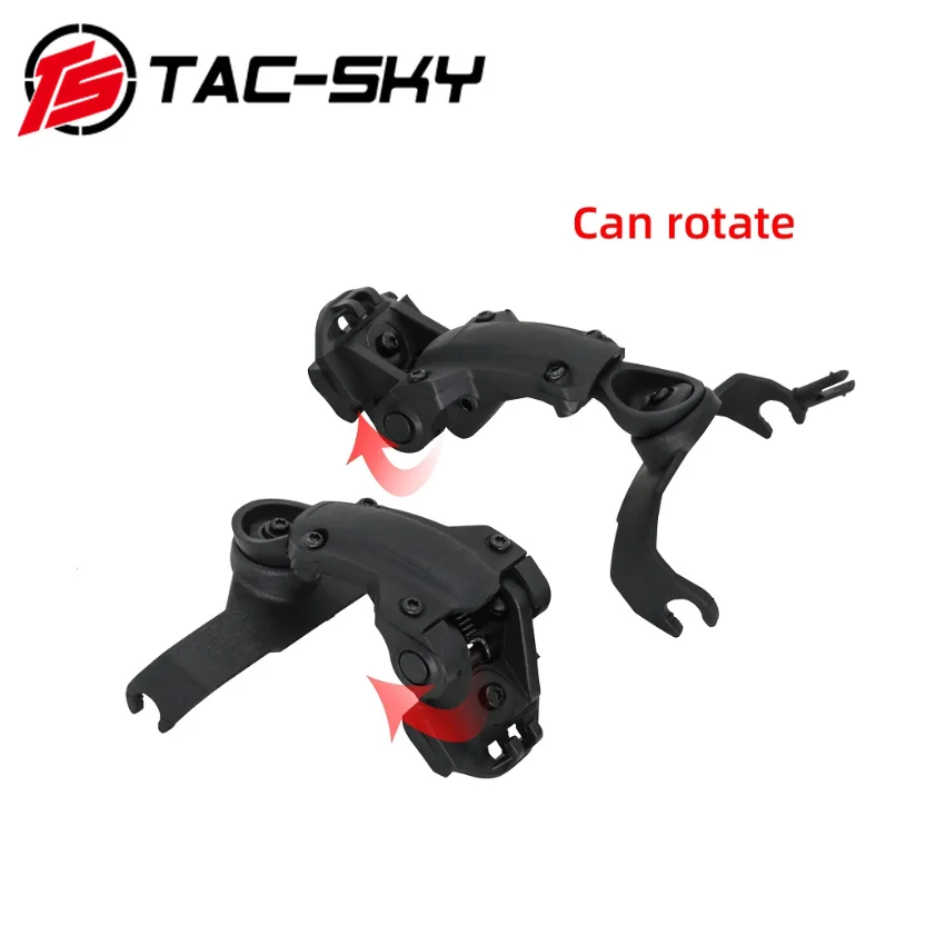 TS TAC-SKY Tactical Helmet Adapte Track ARC OPS-CORE Compatible With Noise Cancelling COMTAC III  II Tactical Headphones