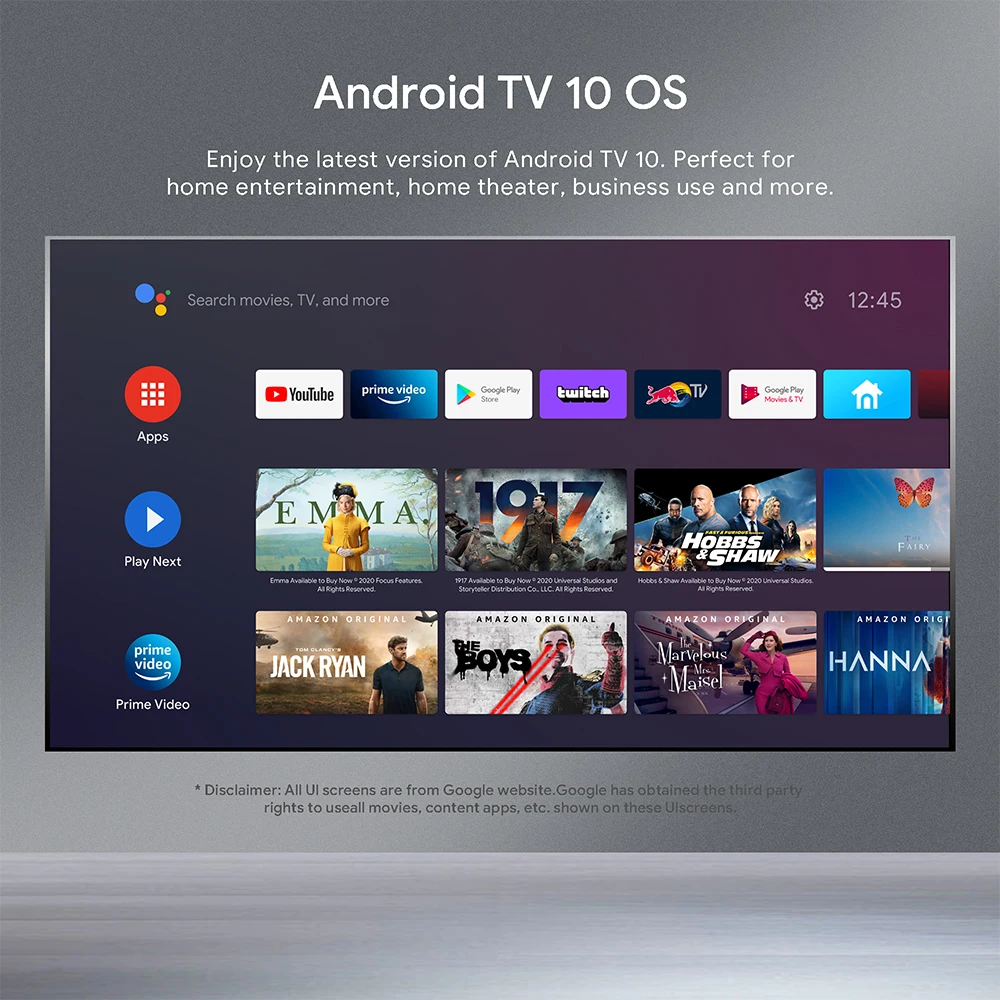 ТВ-приставка Mecool KT1 DVB-T/T2 Android 10 Google Сертифицированный 0 Смарт медиаплеер 4K Amlogic S905X4