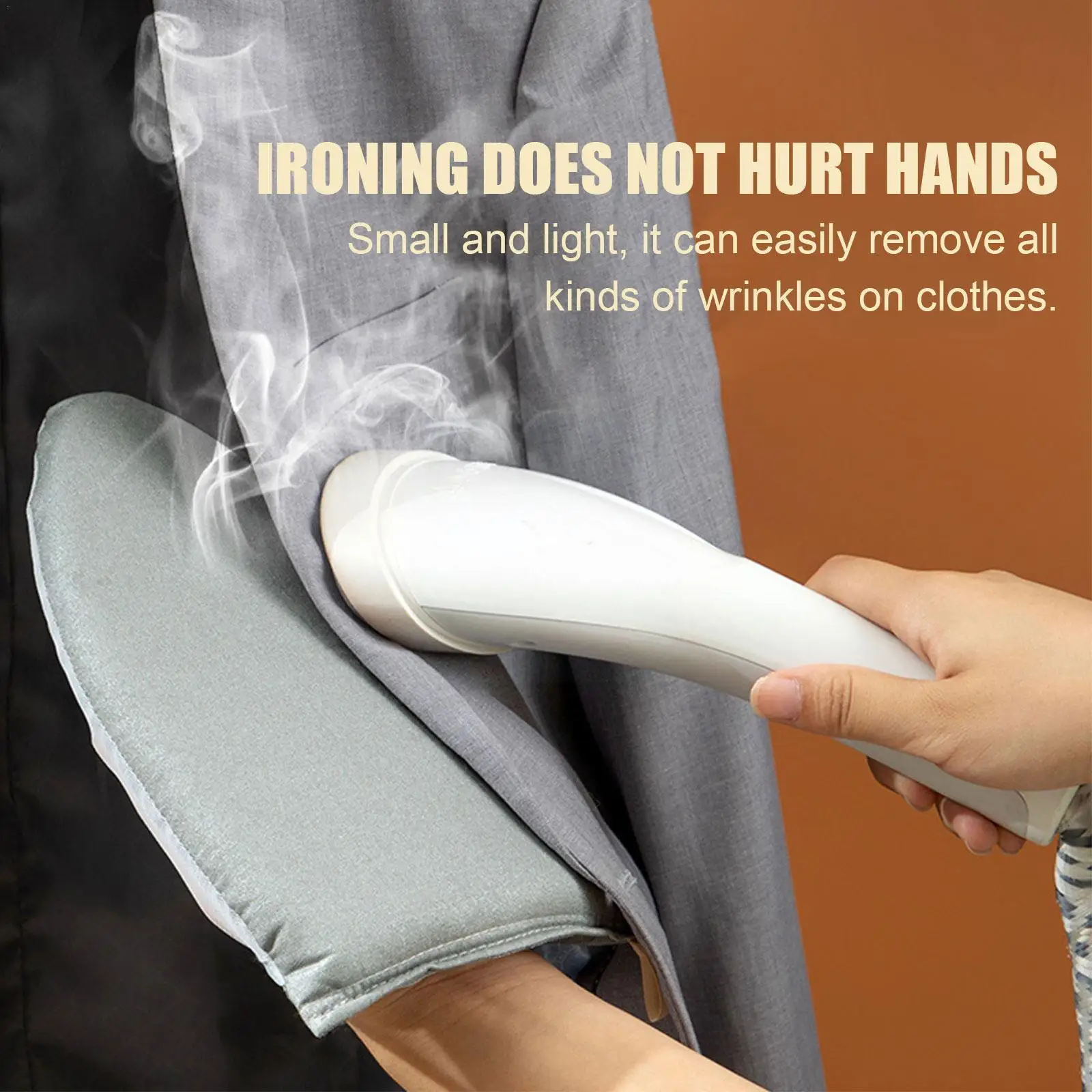 

Handy Mini Ironing Board Handheld Mini Heat Resistant Ironing Pad For Clothes Garment Steamer Portable Iron Table Rack W4N9