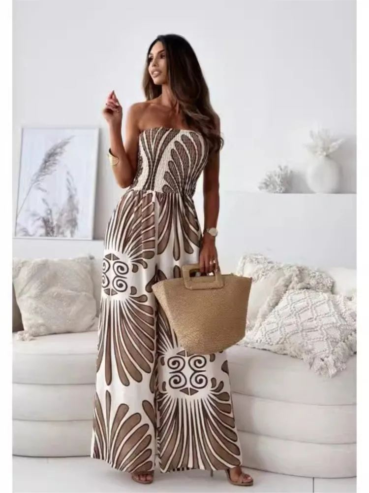 Женский топ на одно плечо с принтом модный темпераментный элегантный