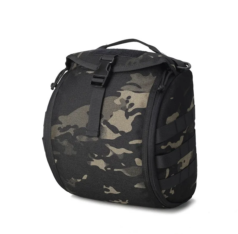 Outdoor ExerciseTactical Bag Storage Mount Bag 1000D Tactical Helmet Bag Mask Bag Storage Tool Handbag Picnic Mat Organizer