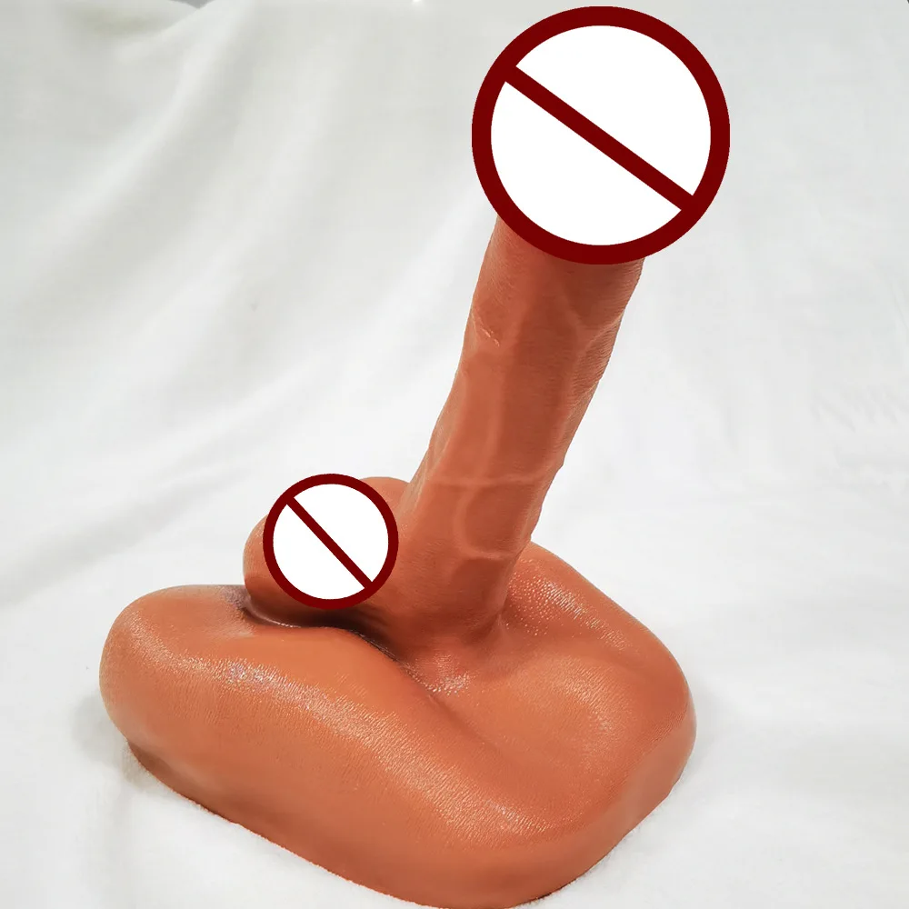 Реалистичная силиконовая вагина мужской фаллоимитатор анальный вибратор