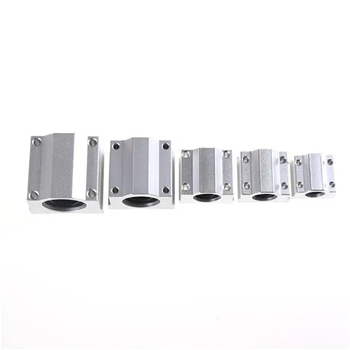 

1PCS SC8UU SCS8LUU 8mm Linear Ball Bearing Block CNC Router SCS10 SCS10LUU SCS12LUU SCS13LUU for CNC 3D Printer shafts Rod Parts