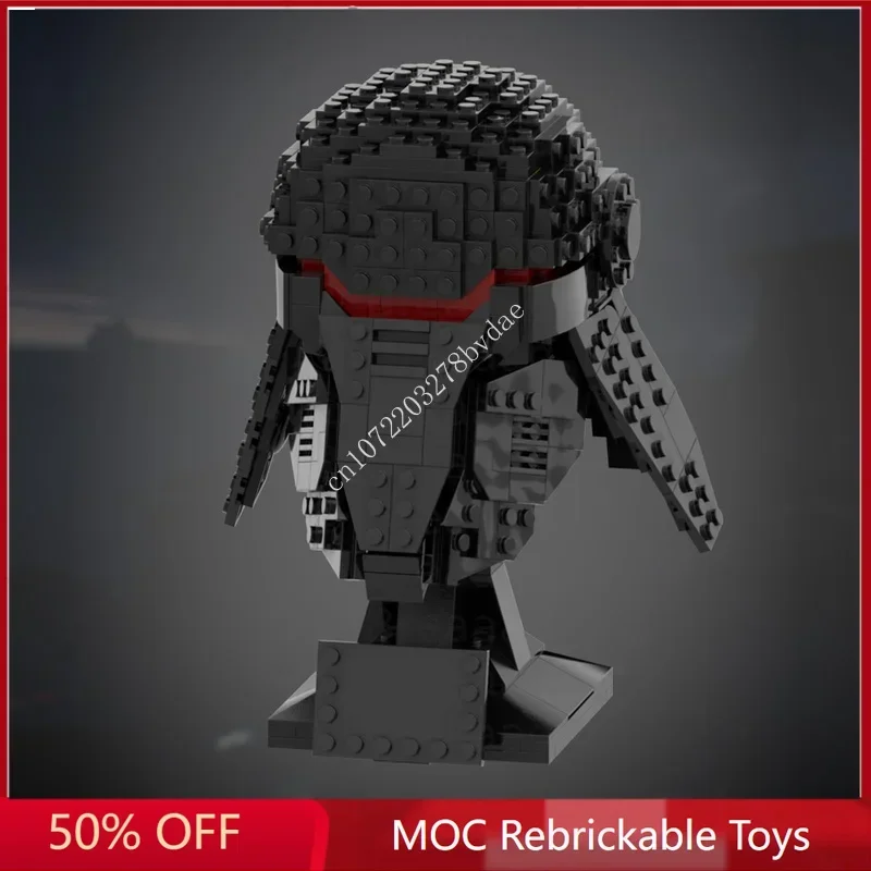 738 шт. Star Plan MOC DeathTrooper шлем космический корабль боевая модель строительный блок