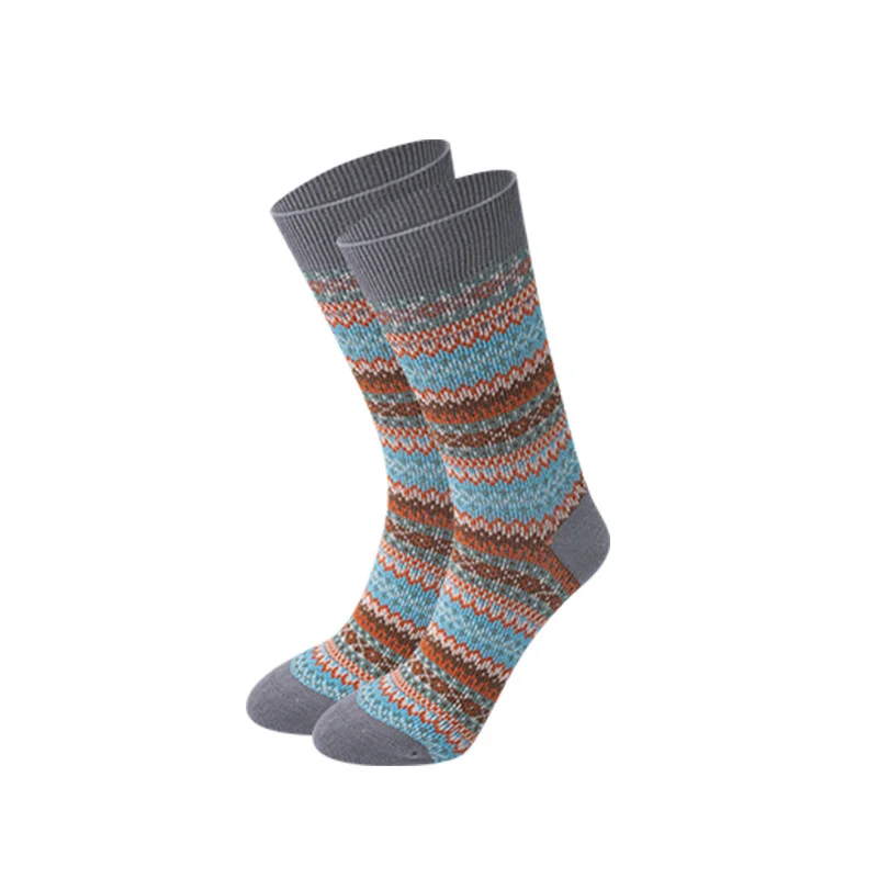 

JZSC-2 лучшее качество! Зимние чулки из чесаного хлопка, мягкие и теплые мужские носки, продаются полдюжины/дюжины в случайном порядке