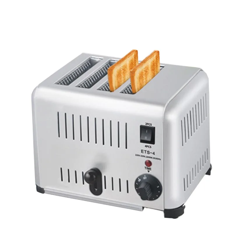 

Portable Toaster Machine Electric Bread Toaster with Slide Out Crumb Tray