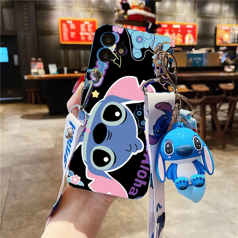 Чехол из ТПУ с милым вышивкой для OPPO A53 A9 A5 2020 A7 A15 A96 A16 A16S A54S A52 A72 A54 A74 Reno 6 7 8 Lite Find X3 X5