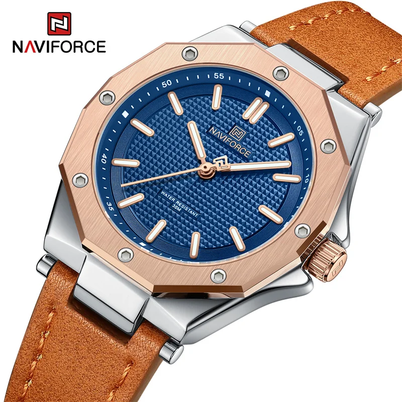 

NAVIFORCE Luxury Women Buckle Bracelet Quartz Womens Watch Fashion Ladies Watches Dress Wrist Watch Clock Relogio Feminino 2022