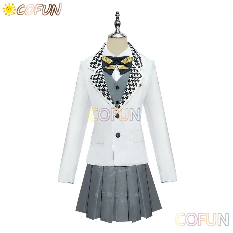 RealCos Blue Lock аниме Reo Mikage косплей костюм школьная форма с вышивкой юбка рубашка