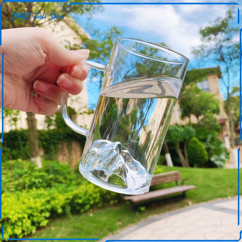 

Guochao ветронепроницаемая горная чашка в стиле ретро Японская Чашка для воды кофейная чашка стекло для виски бытовое Термостойкое высокое бо...