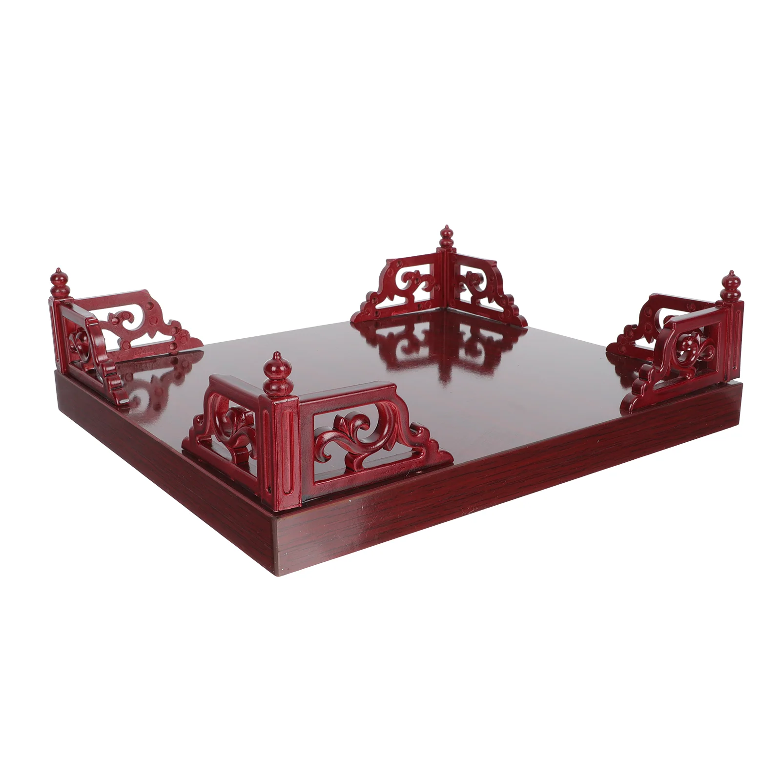 

Wooden Stands Display Household Altar Wall Mounted Holder Retro Enshrine Table