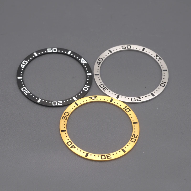 38mm Mod SKX007 Stainless Steel Bezel Insert Watch Parts Fit Seiko SKX007 SKX009 Watch Case NH35 NH36 Movement Men Watch Gifts