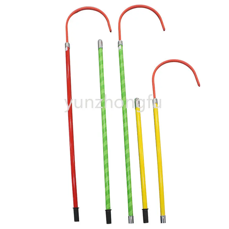 

Недорогой высоковольтный Электрический Безопасный изолированный спасательный крючок 10 кВ 12 мм U-образный самоблокирующийся крючок 120