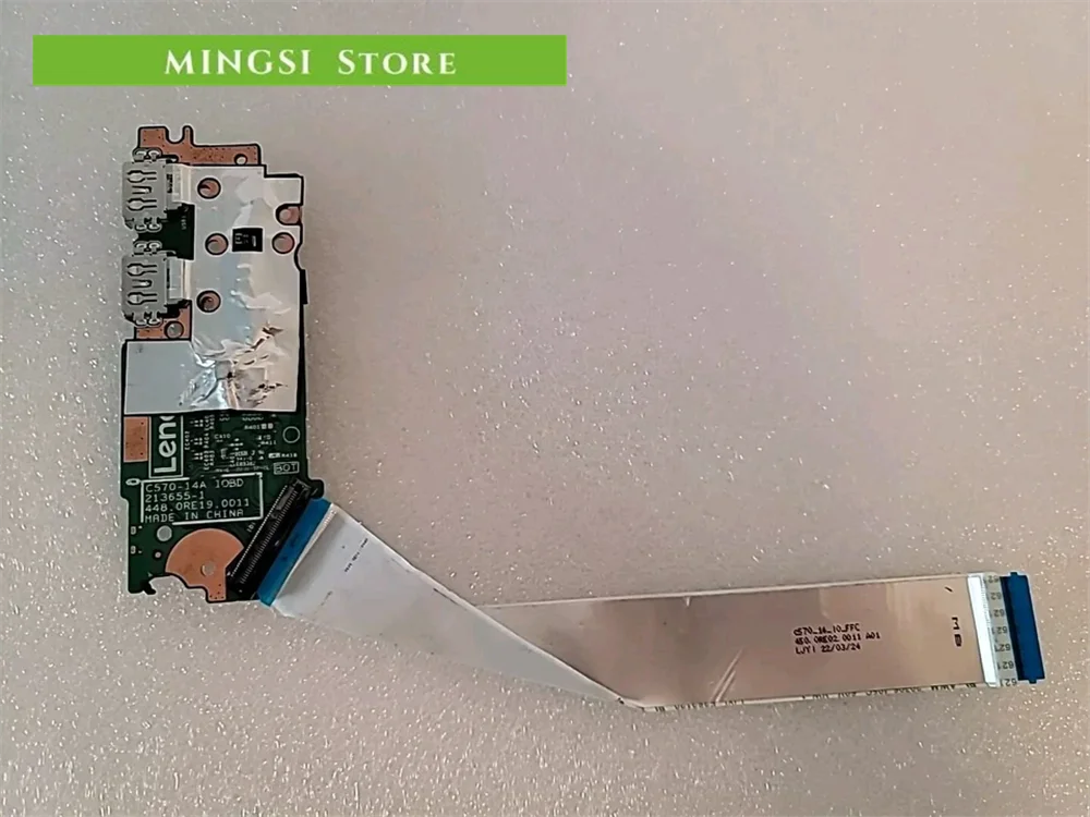 Фото Для Lenovo FLEX 5-14ALC7 14IAUC USB-считыватель карт с кабелем 448.0RE19.0011 №2