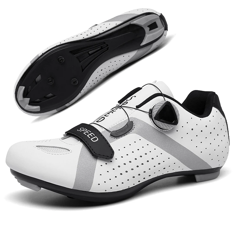 

cycling shoes mtb Men's spd cleat flat road bike shoes Outdoor Sports Breathable women Road cycling sneakers Bicycle footwear