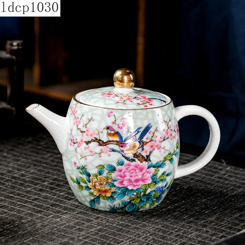 

Сине-белый керамический чайный сервиз, чайница в китайском стиле, чайник, портативный чайник с фильтром, дорожный чайный сервиз, украшение д...