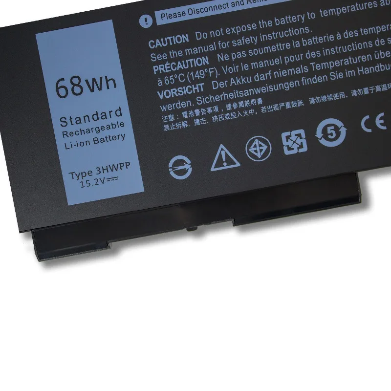 Фото 68 Втч, 4250 мАч, 3HWPP для Dell Inspiron 17 7706, аккумулятор 2 в 1 для Precision 3541 3551 Latitude 14 5401 5410 5411 15 5511 серии №4