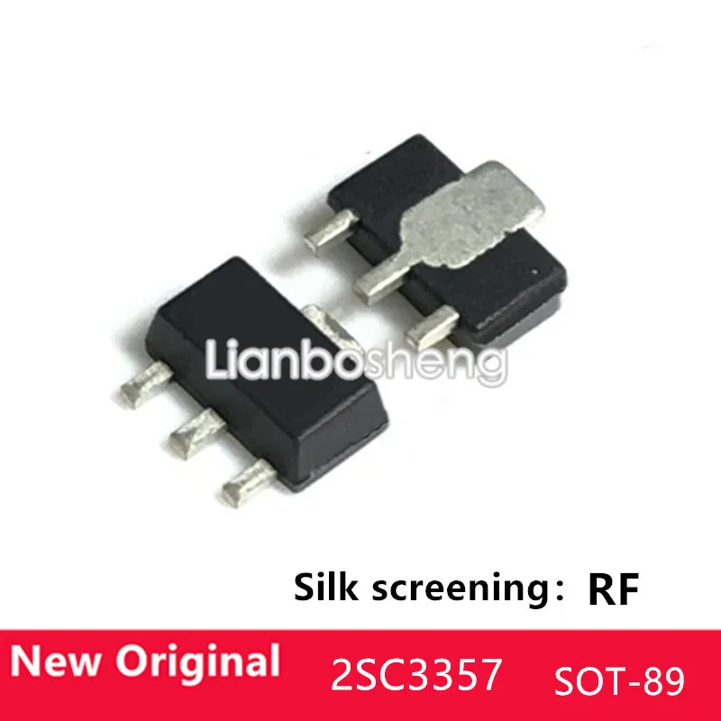 

100 шт. SMD 2SC3357 silkscreen RF C3357 NPN высокочастотная трубка триода SOT-89