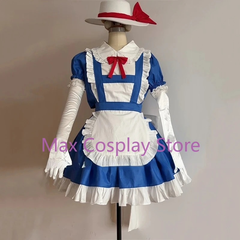 Косплей-костюм Max Cos Touhou Project Kana Anaberal милое искусственное платье искусственный