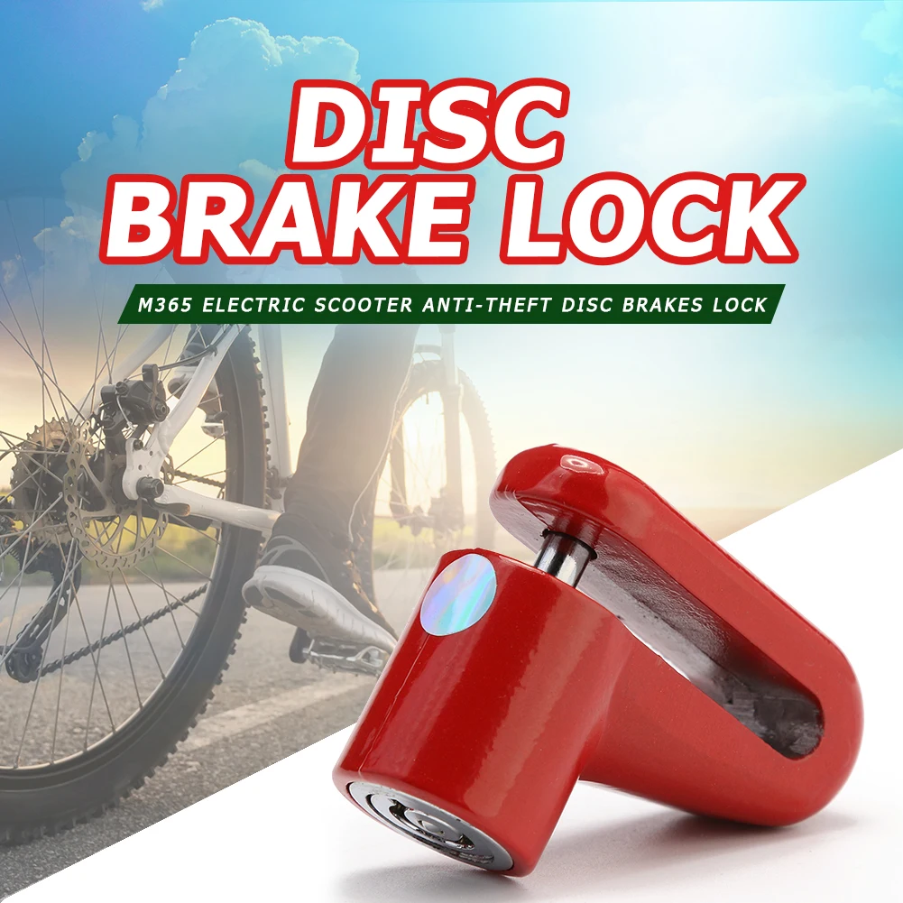 

Lock Anti Theft Brake Disc M365 Scooter Bike Bicycle Wheel Skateboard Wheels Lock Disc Brake Kickscooter Supplies