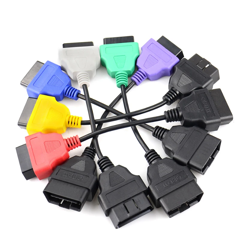 

Сканер мультиблока управления для Fiat ECUScan, адаптер, комплект диагностического кабеля всего шесть шт.