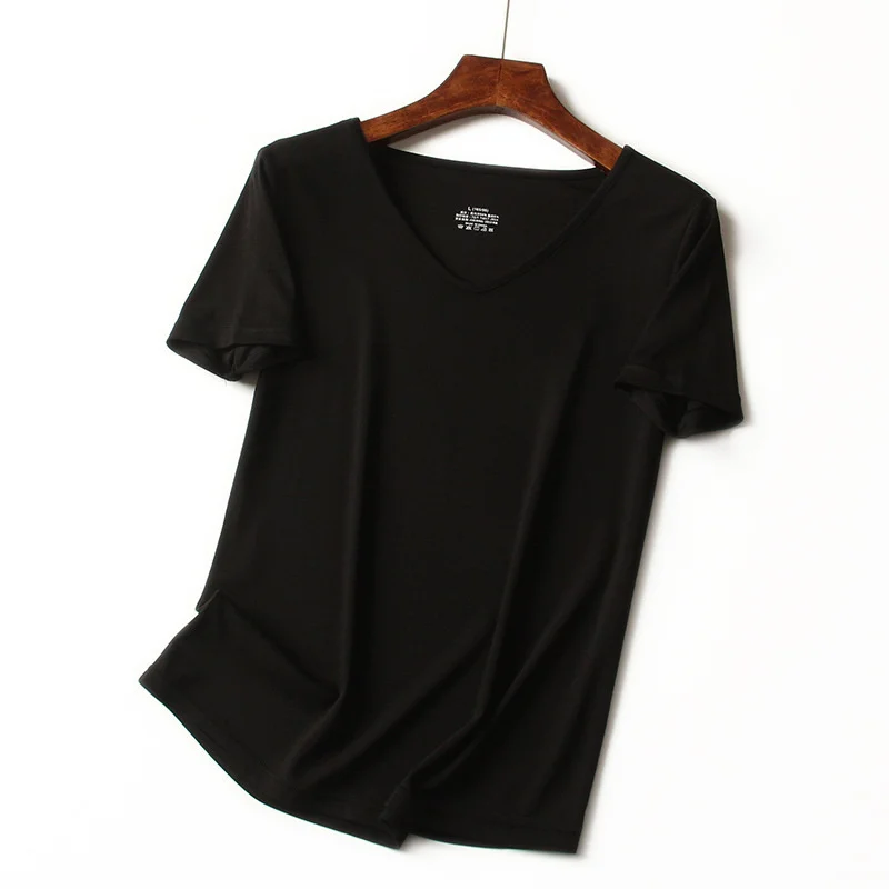 Soft Modal Dancing Top Women's Half-length Sleeve Exercise Fitness Dance Practice Dancing Wear Square Dance T-shirt