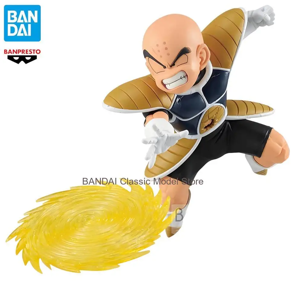 Фото В наличии Оригинальная фигурка BANDAI Banpresto Dragon Ball GxMateria Kuririn 11 см, ПВХ, аниме-фигурка, модель, игрушка, подарок №2