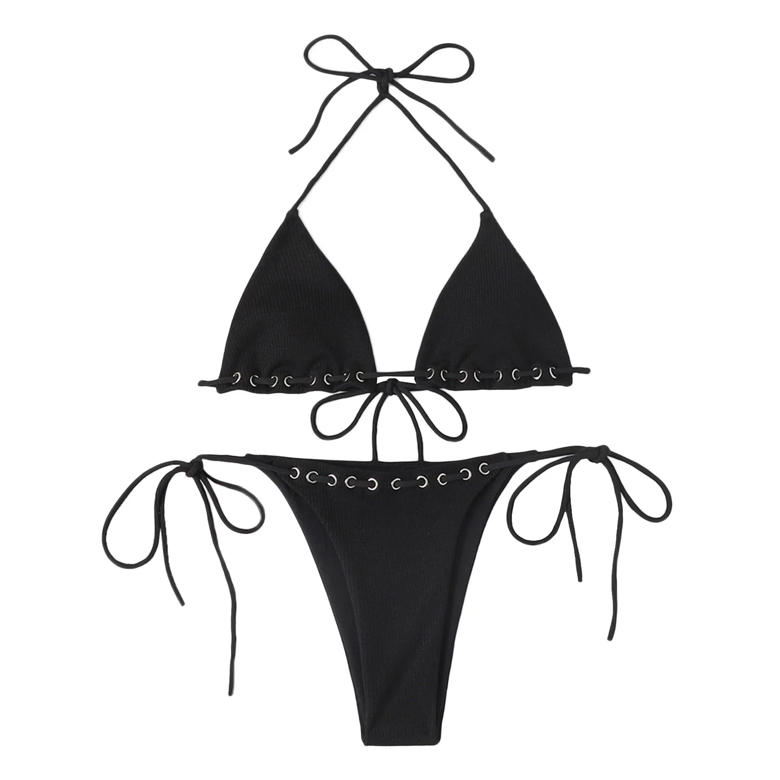 Женский Комплект Бикини С Эффектом Пуш-ап Пикантные Купальники Для