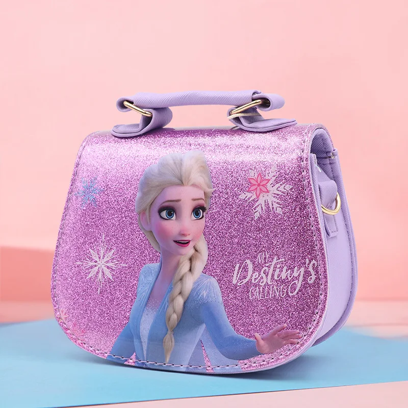 Disney children's satchel ice and snow fate animation surrounding girls cartoon flash portable women's bag