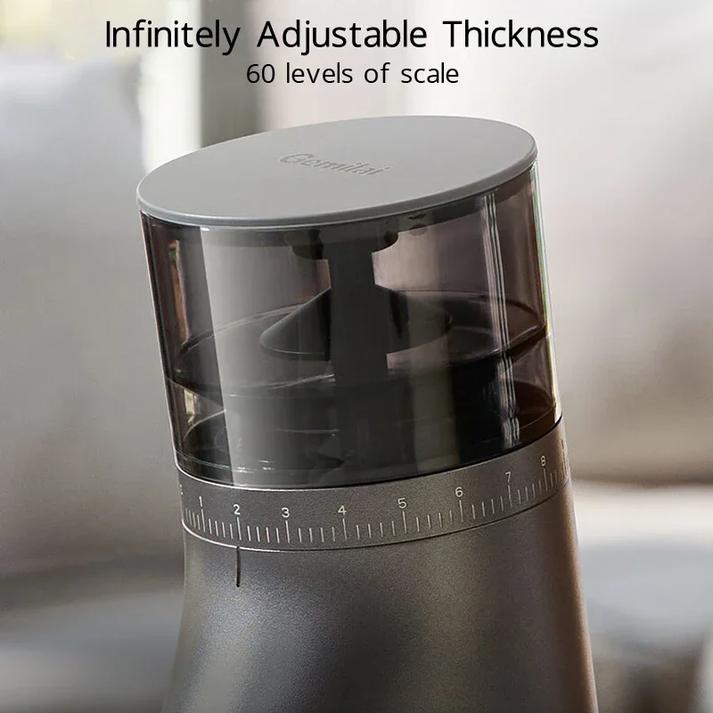 GEMILAI кофемолка для кофейных зерен G9010B 38 мм с коническими жерновами домашняя