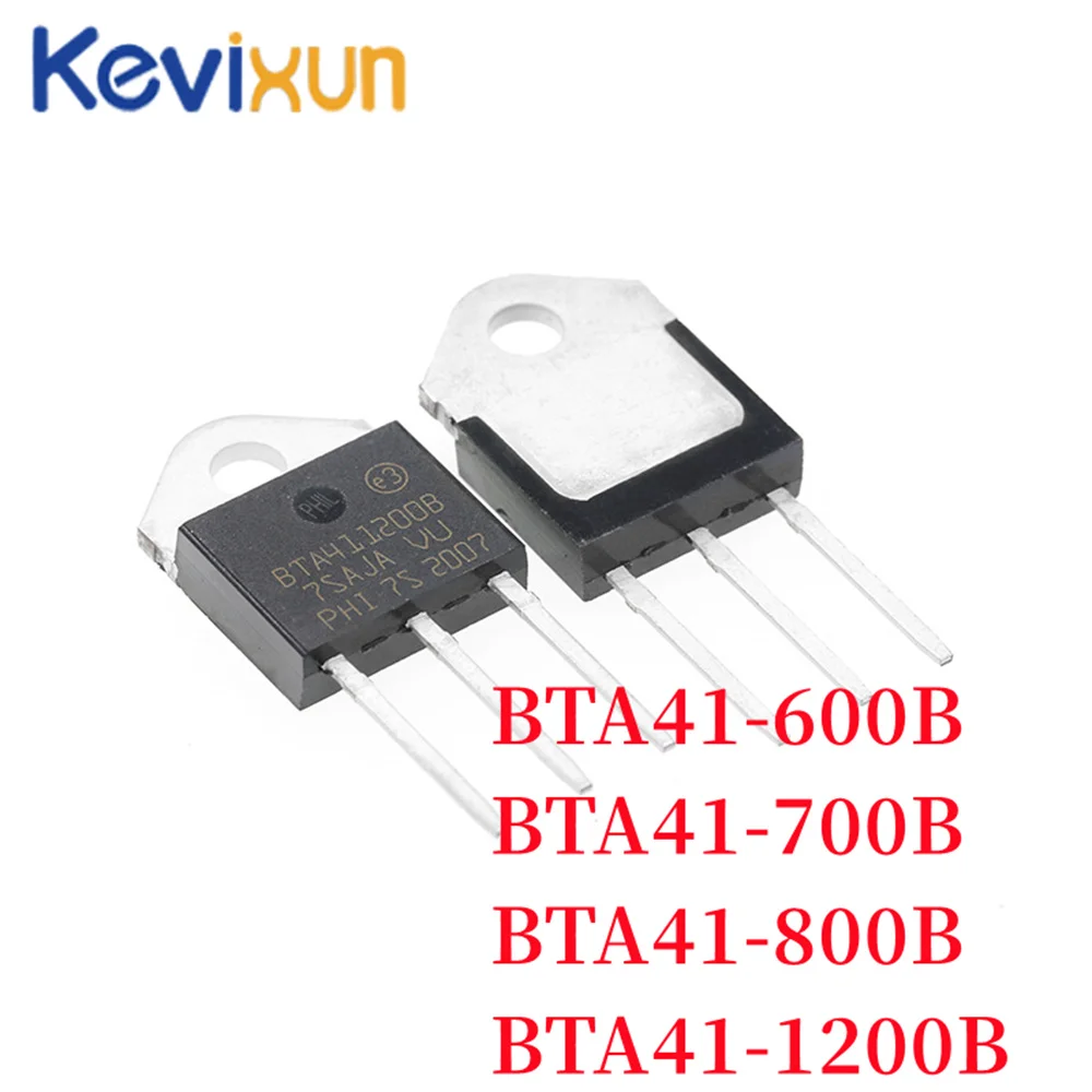 5pcs BTA41-600B BTA41-600 700 800 1200  Triacs 40 Amp  Volt  TO-3P BTA41-700B BTA41-800B  BTA41 600B 700B 800B 1200B BTA41-1200B