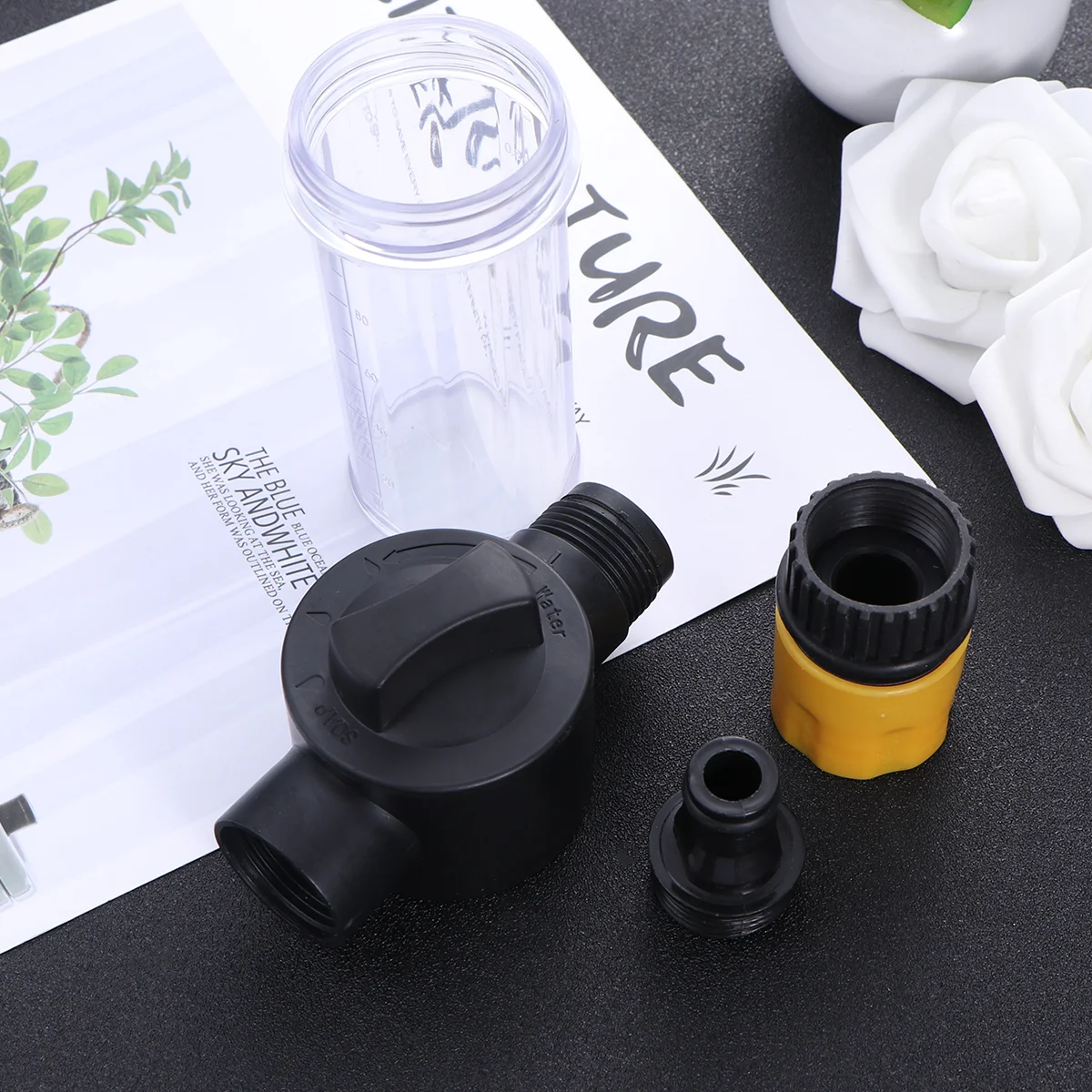 

3 PCS Pressure Washers Car Wash Sprayer Pressure Washer Foamer Water Soap Foam Sprayer Car Soap Sprayer Garden Hose Nozzle