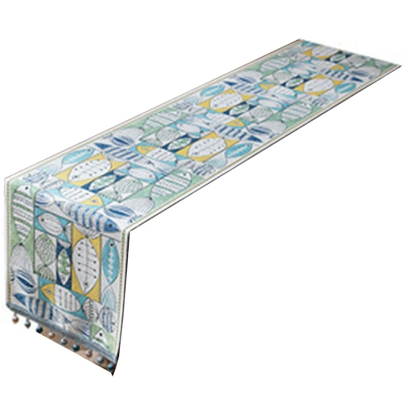 Жаккардовая настольная дорожка украшение для обеденного стола вышитые