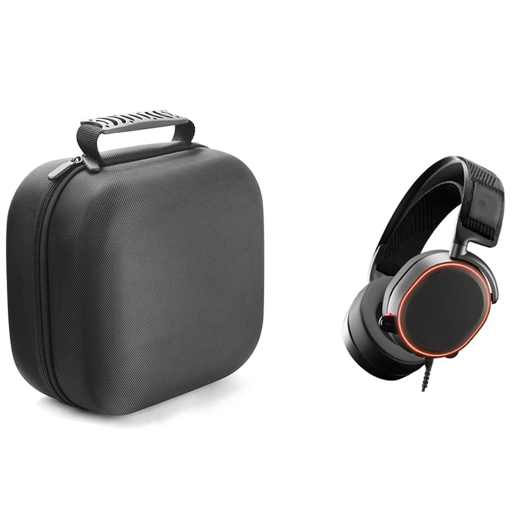 

EVA Hard Travel Carrying Portable Storage Cover Bag Case for SteelSeries Arctis Pro Gaming Headphones Headset