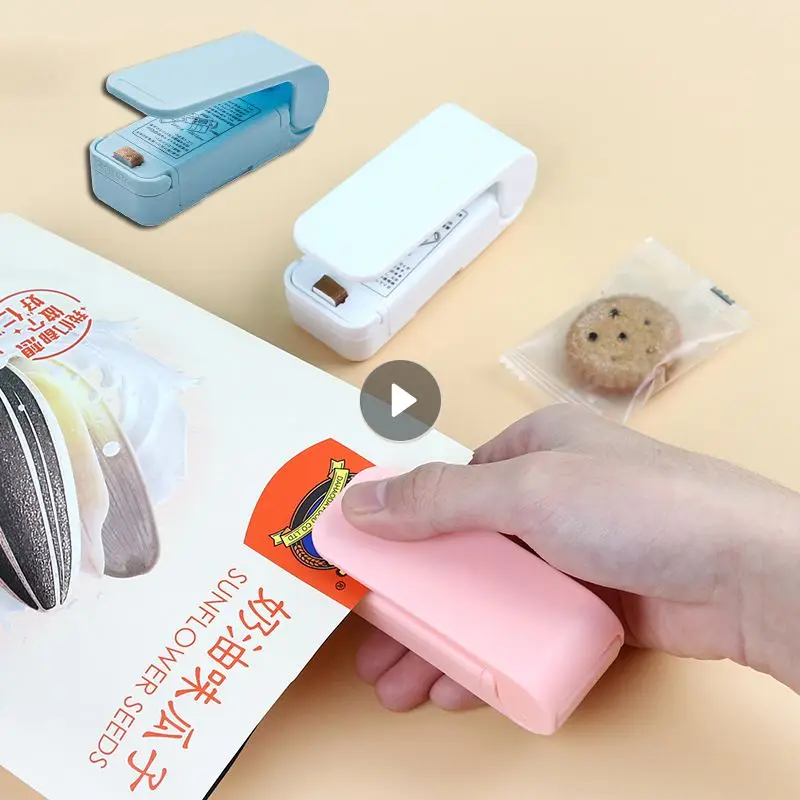 Пластиковая машина для запечатывания термопакетов зажим мини-пакетов с