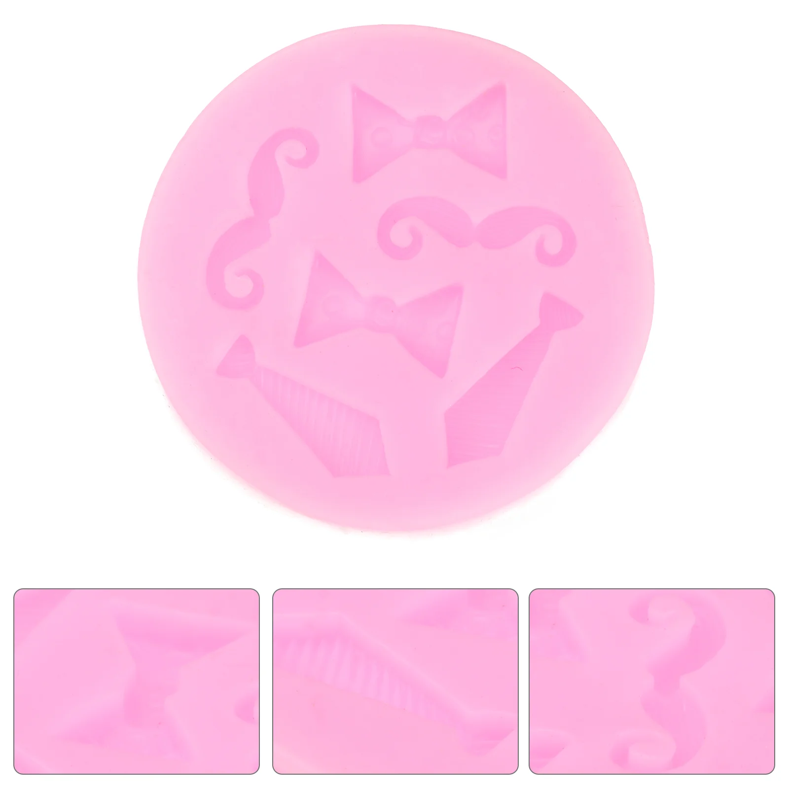 

1 Pc Silicone Mold Rubber Cake Beard Cake Mold Fondant Mold Cake Mold DIY Cake Decorating Mold
