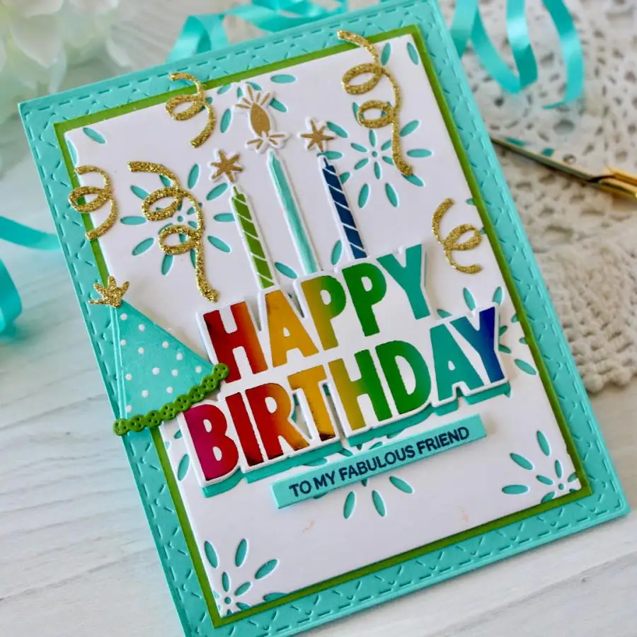 Металлические штампы Geo Flowers для скрапбукинга