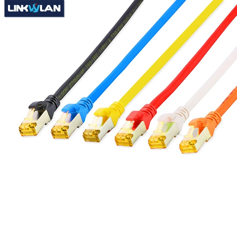 Cable de parche de Red Cat 6a, 10Gigabit, 500MHz, RJ45, Ethernet, CAT6A,...
