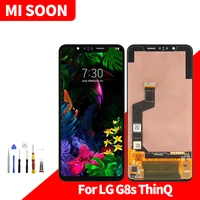 for lg g8s thinq lcd display touch screen digitizer assembly for lg g8s thinq lcd screen with tools