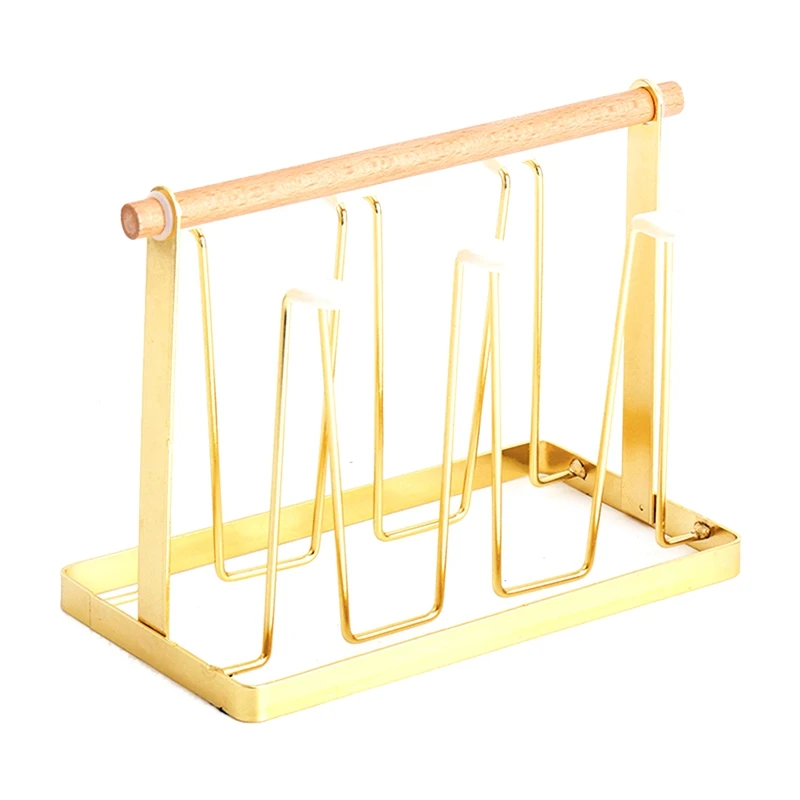 

Кухонная утварь, держатель для стаканов из кованого железа, креативная Бытовая стойка для сливных стаканов