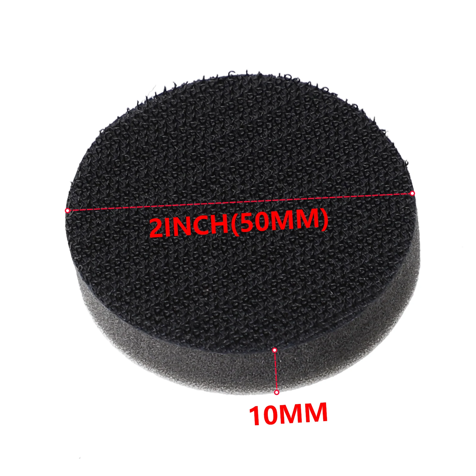 

2 Pcs 2inch Interface Pad Sponge Backing Pads Cushion Buffer Pad Soft Density Sanding Disc Holder Sander Tools Accessories