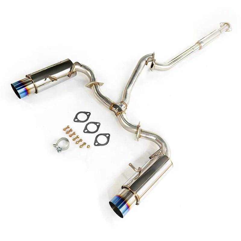 Наконечник выхлопа с синим выпечатком Carback Performance Exhaust Kit для 2013-2021 BRZ/FR-S/86 To-yo-ta Frs Brz