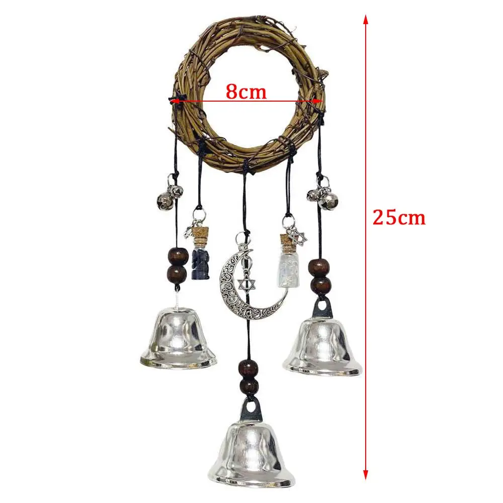 Ведьмайские колокольчики волшебные ветряные изгнанные злые кристаллы кварцевые